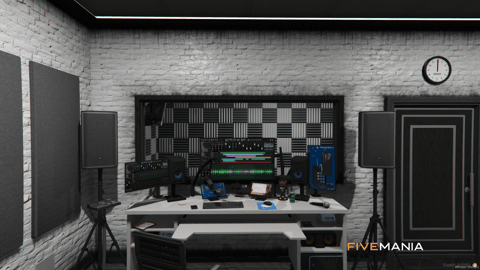 FIVEM Vinewood Recording Studio, Music Studio MLO, image 8