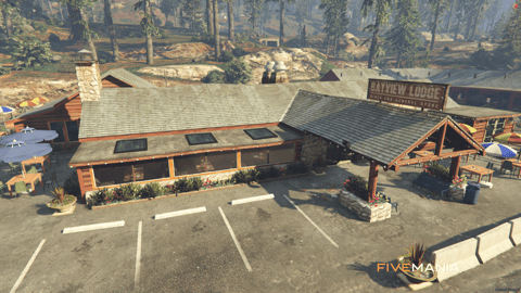 FIVEM Paleto Bayview | Rustic Lodge & General Store MLO | Interior & Exterior | Restaurant & Shop | Cozy Accommodation | Add-On | Optimized | Fivem Ready | High Quality — image 4