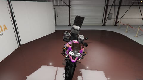 FIVEM Scorpion | Adventure Touring Motorcycle [Unbadged] Add-On | Working Lights | Saddlebags | Optimized | Fivem Ready | High Quality, image 4