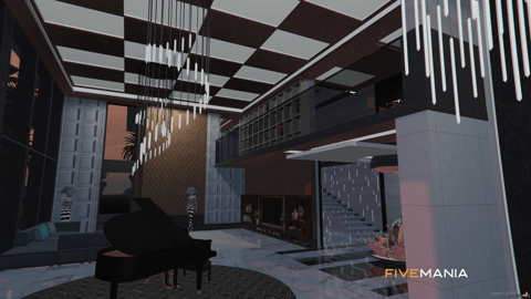 FIVEM Paradise Mansion | Luxury Modern Estate MLO | Interior & Exterior | Pool & Terrace | Add-On | Optimized | Fivem Ready | High Quality — image 14