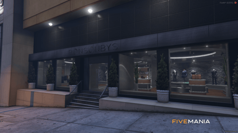 FIVEM Ponsonbys Clothing Store V2 | Luxury Clothing Store MLO | Interior & Exterior | Custom Props | Optimized | Fivem Ready | High Quality — image 9