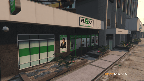 FIVEM Fleeca | Lore-Friendly Bank MLO | Interior & Exterior | Add-On | Optimized | Fivem Ready | High Quality — image 13