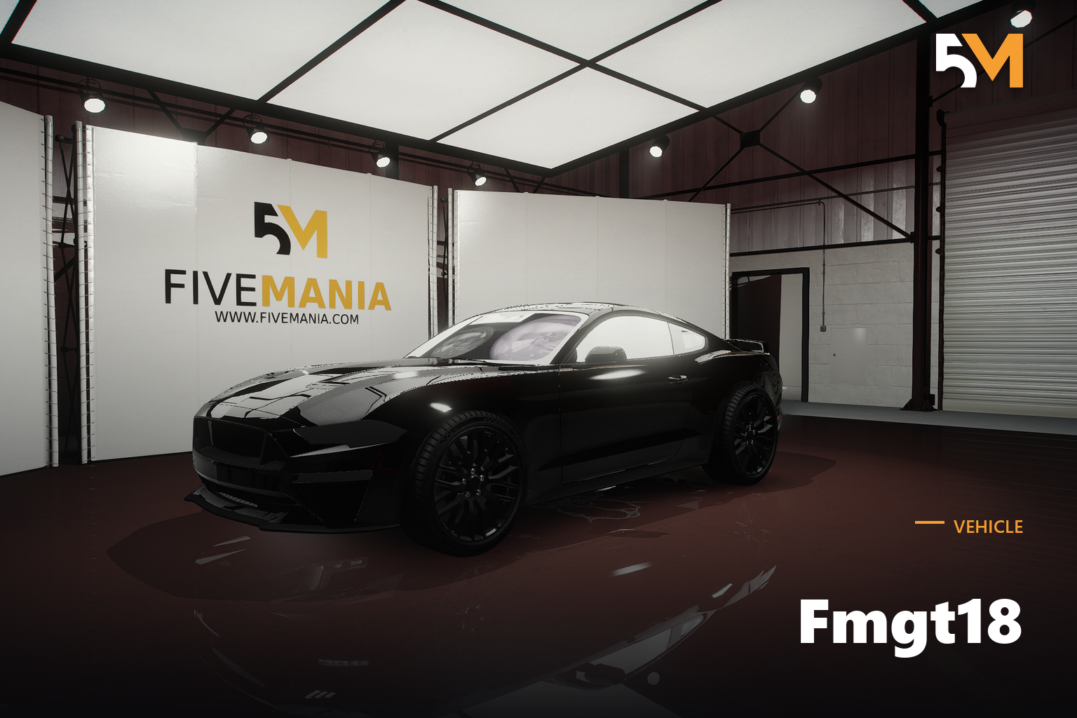 FIVEM Fmgt18 | Realistic Sports Car [Unbadged] Add-On | Interior & Exterior | Tuning Parts | Working Lights | Add-On | Optimized | Fivem Ready | High Quality