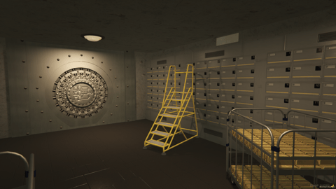 FIVEM Sandy Bank | Custom Bank MLO | Interior & Exterior | Offices | Security Room | Add-On | Optimized | Fivem Ready | High Quality — image 28