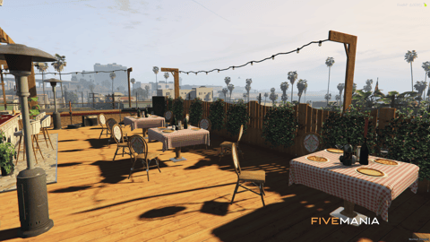 FIVEM Al Dentes Restaurant | Authentic Italian Dining MLO | Interior & Exterior | Rooftop Terrace | Full Kitchen | Bar Area | Add-On | Optimized | Fivem Ready | High Quality — image 21