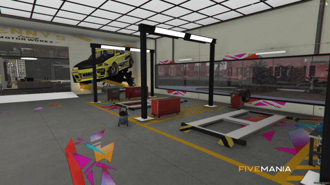FIVEM Bennys Vespucci | Premium Mechanic Shop MLO | Interior & Exterior | Customization Bays | Reception & Office | Add-On | Optimized | Fivem Ready | High Quality — image 17