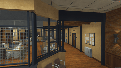 FIVEM Mrpd V2 | Enhanced Police Station MLO | Interior & Exterior | Offices & Interrogation Rooms | Optimized | Add-On | Fivem Ready | High Quality — image 9