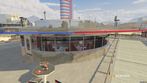 FIVEM Sandy Burgershots | Retro Diner MLO | Interior & Exterior | Custom Props | Add-On | Optimized | Fivem Ready | High Quality — image 4