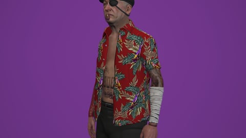 Kebun | Male Ped | Multiple Outfits | Optimized & Fivem Ready [Add-On] — image 3