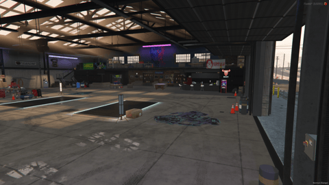 FIVEM Tunersshop Mechanic | Custom Mechanic Shop MLO | Interior & Exterior | Tuning Bays | Lounge Area | Office Space | Add-On | Optimized | Fivem Ready | High Quality — image 3