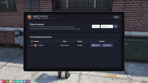 FIVEM Heist Contracts | Advanced Crime Script | Multiple Heists | Minigames | Admin Panel | Custom UI | Add-On | Optimized | Fivem Ready | High Quality, image 10