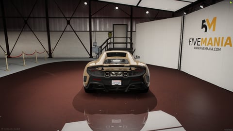FIVEM McLaren 675LT | Realistic Sports Car [Unbadged] Add-On | Custom Wheels | Detailed Interior | Optimized | Fivem Ready | High Quality — image 6