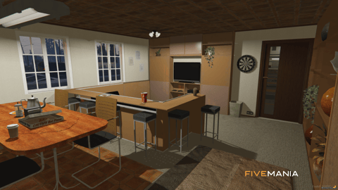 FIVEM Paleto Bay Fire Station | Detailed Fire Department MLO | Interior & Exterior | Garage Bays | Office & Common Areas | Add-On | Optimized | Fivem Ready | High Quality — image 17