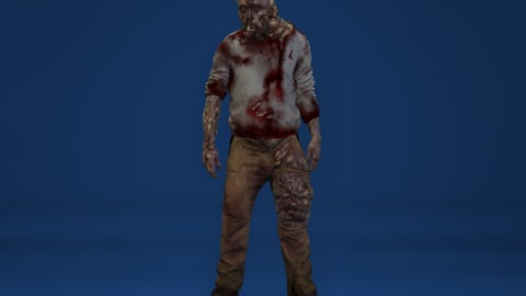 Marcus | FiveM Male Ped | Infected Zombie Character | Multiple Outfits | Optimized & Fivem Ready [Add-On], image 5