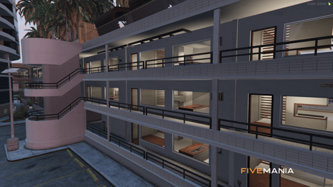 FIVEM Vespucci Apartment | Modern Apartment Complex MLO | Interior & Exterior | Add-On | Optimized | Fivem Ready | High Quality — image 3
