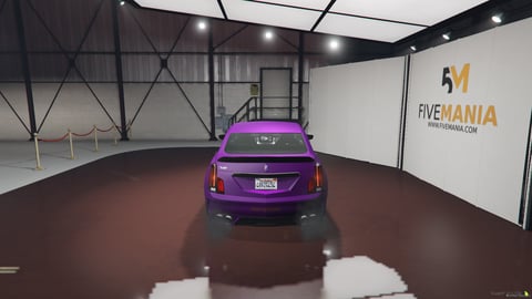 FIVEM Cadillac CTS-V (3rd Gen) | Lore Friendly Performance Sedan | Taxi Livery | Customization Options | Detailed Interior | Add-On | Optimized | Fivem Ready | High Quality, image 6