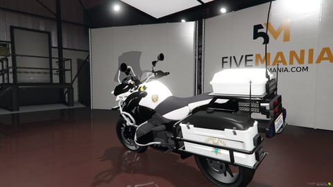 FIVEM Bmwrp | Lore-Friendly Police Motorcycle [Unbadged] Add-On | Working Lights | Saddlebags | Police Livery | Optimized | Fivem Ready | High Quality — image 8