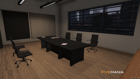 FIVEM Taxi Headquarters | Lore-Friendly Taxi Service MLO | Interior & Exterior | Reception Area | Offices | Classroom | Custom Props | Add-On | Optimized | Fivem Ready | High Quality — image 14