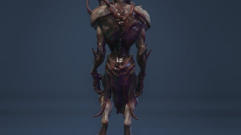 Spine | FiveM Male Ped | Horror Creature | Multiple Outfits | Optimized & Fivem Ready [Add-On], image 7