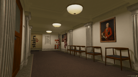 FIVEM Sandy City Hall | Grand Public Building MLO | Interior & Exterior | Public Services | Offices & Mailboxes | Add-On | Optimized | Fivem Ready | High Quality — image 11