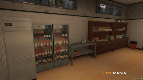 FIVEM Paleto Stags | Rustic Store & Bar MLO | Interior & Exterior | Wine Cellar | Bar Area | Storefront | Add-On | Optimized | Fivem Ready | High Quality — image 19