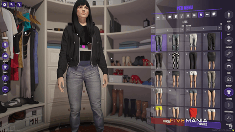FIVEM Appearance Menu | Advanced Character Customization UI | Ped & Clothing Customization | Tattoo System | Optimized | Fivem Ready | High Quality, image 7