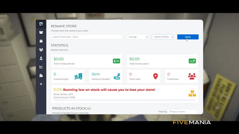 FIVEM Store Ownership Script | Advanced Business Management System | Employee Management | Store Upgrades | Banking System | Inventory | Add-On | Optimized | Fivem Ready | High Quality, image 7