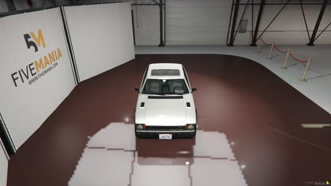 FIVEM Honda Prelude (1st Gen) | Realistic Classic Hatchback [Unbadged] Add-On | Optimized | Fivem Ready | High Quality, image 4