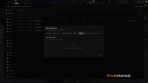 FIVEM Police Records Mdt | Comprehensive Police Records System | Evidence Tracking | Personnel Management | Custom Themes | Integrated Dispatch | Add-On | Optimized | Fivem Ready | High Quality, image 18