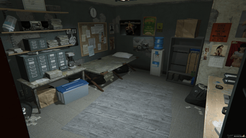 FIVEM Lost Stab City V3 | Biker Clubhouse MLO | Interior & Exterior | Bar Area | Office Space | Garage | Add-On | Optimized | Fivem Ready | High Quality — image 7