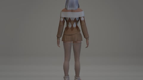 Angel | Female Ped | Multiple Outfits | Optimized & Fivem Ready [Add-On] — image 8