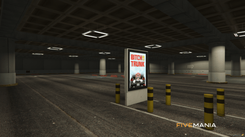 FIVEM Legion Square And Sewers Reworked | Expanded Map MLO | Underground Parking & Sewers | Exterior Overhaul | Add-On | Optimized | Fivem Ready | High Quality — image 27