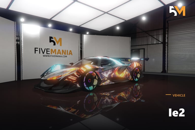 FIVEM Ie2, Futuristic Hypercar [Unbadged] Add-On