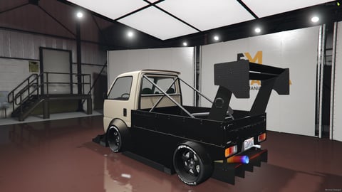 FIVEM Cdy1c | Modified Mini Truck [Unbadged] Add-On | Custom Body Kit | Roll Cage | Animated Exhaust | Add-On | Optimized | Fivem Ready | High Quality, image 8