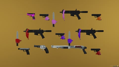 FiveM Street Gang Pack [62 Weapons] Add-On — image 6
