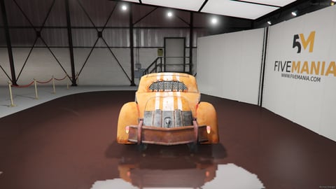 FIVEM Tmcrazy | Custom Post-Apocalyptic Hot Rod Add-On | Custom Parts | Rusty Textures | Working Lights | Optimized | Fivem Ready | High Quality, image 7