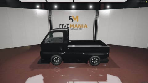 FIVEM Cdy1b | Compact Pickup Truck [Unbadged] Add-On | Custom Wheels | Lowered Stance | Detailed Interior & Exterior | Optimized | Fivem Ready | High Quality, image 7