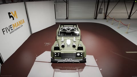 FIVEM Defdr | Modified Utility Truck [Unbadged] Add-On | Widebody Kit | Roll Cage | Custom Wheels | Tuning Parts | Optimized | Fivem Ready | High Quality — image 5