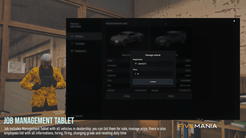 FIVEM Used Car Business | Comprehensive Dealership Script | Vehicle Sales & Contracts | Test Drives | Inspection | Add-On | Optimized | Fivem Ready | High Quality, image 4