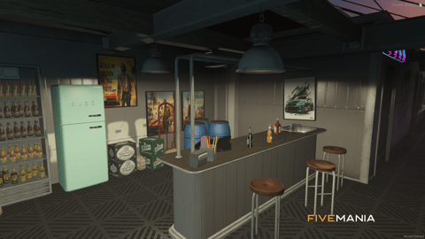 FIVEM Paleto Bennys | Custom Mechanic Shop MLO | Interior & Exterior | Lounge Area | Stunt Track | Custom Props | Add-On | Optimized | Fivem Ready | High Quality — image 14