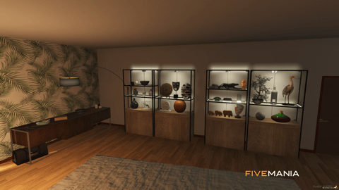 FIVEM Vinewood Villa V2 | Luxury Modern Estate | Interior & Exterior | Pool & Garage | Gym & Kitchen | Add-On | Optimized | Fivem Ready | High Quality — image 22
