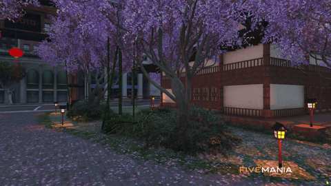 FIVEM Legion Square Tokyo | Japanese Themed Map Edit | Cherry Blossom Trees & Custom Buildings | Optimized | Fivem Ready | High Quality — image 7