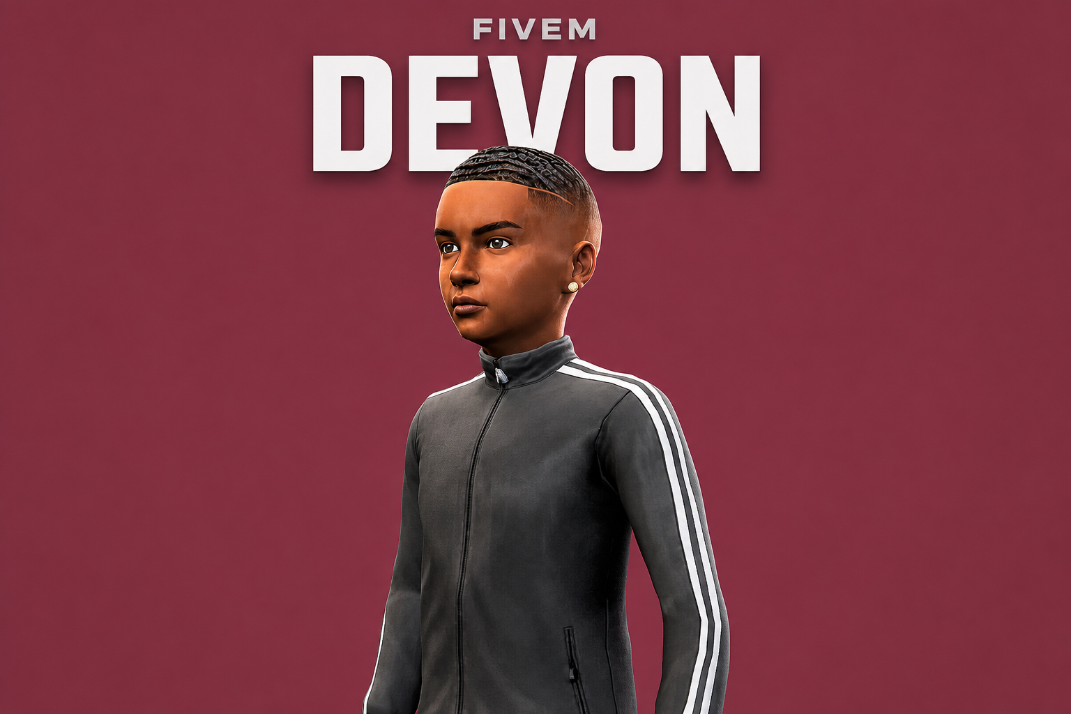 Devon | Male Teen Ped | Multiple Outfits | Optimized & Fivem Ready [Add-On]