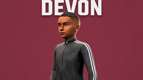 Devon | Male Teen Ped | Multiple Outfits | Optimized & Fivem Ready [Add-On] cover