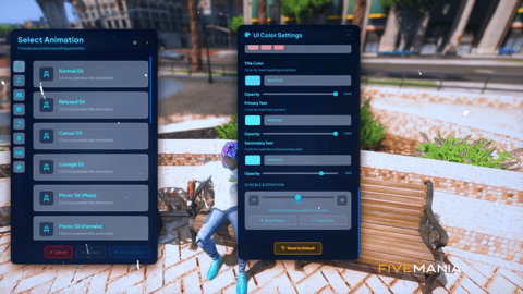 FIVEM Sit Anywhere | Universal Sitting Script | Custom Animations | Lay Down Feature | Prop Detection | Custom UI | Add-On | Optimized | Fivem Ready | High Quality, image 31