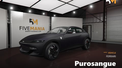 FIVEM Ferrari Purosangue | Lore Friendly Performance SUV | Interior & Exterior | Working Lights | Custom Handling | Add-On | Optimized | Fivem Ready | High Quality cover