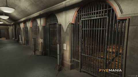 FIVEM Davis Pd V2 | Detailed Police Department MLO | Interior & Exterior | Multiple Rooms | Add-On | Optimized | Fivem Ready | High Quality — image 22