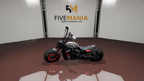FIVEM Darkfate | Custom Chopper Motorcycle [Add-On] | Working Lights | Fivem Ready | High Quality — image 7