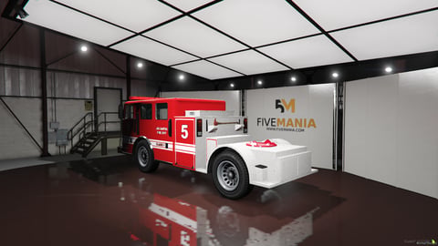 FIVEM Fire Engine | Lore Friendly Fire Truck Add-On | Working Lights | Custom Livery | Detailed Interior | Optimized | Fivem Ready | High Quality, image 8