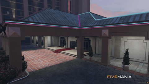 FIVEM Malibu Club | Vibrant Nightclub MLO | Interior & Exterior | DJ Booth | Bar Area | Neon Lighting | Add-On | Optimized | Fivem Ready | High Quality — image 3
